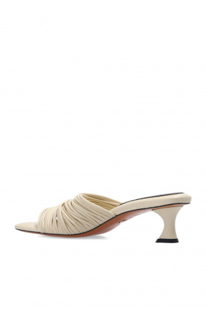 proenza schouler heeled mules IetpShops Norway Cream Square